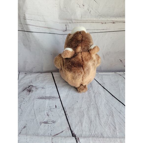 Vintage Gund 1980 SNUFFLES Bear Brown Tan 7in Plush Stuffed Animal Toy - Picture 5 of 7